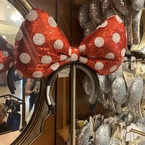 Disney Minnie Jumbo Bow Ears Headband